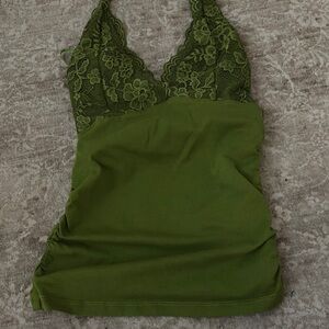 Vintage Lace Halter Top
